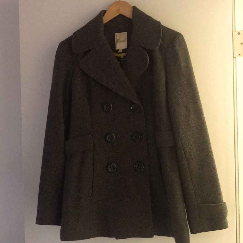 Fossil Wool pea coat